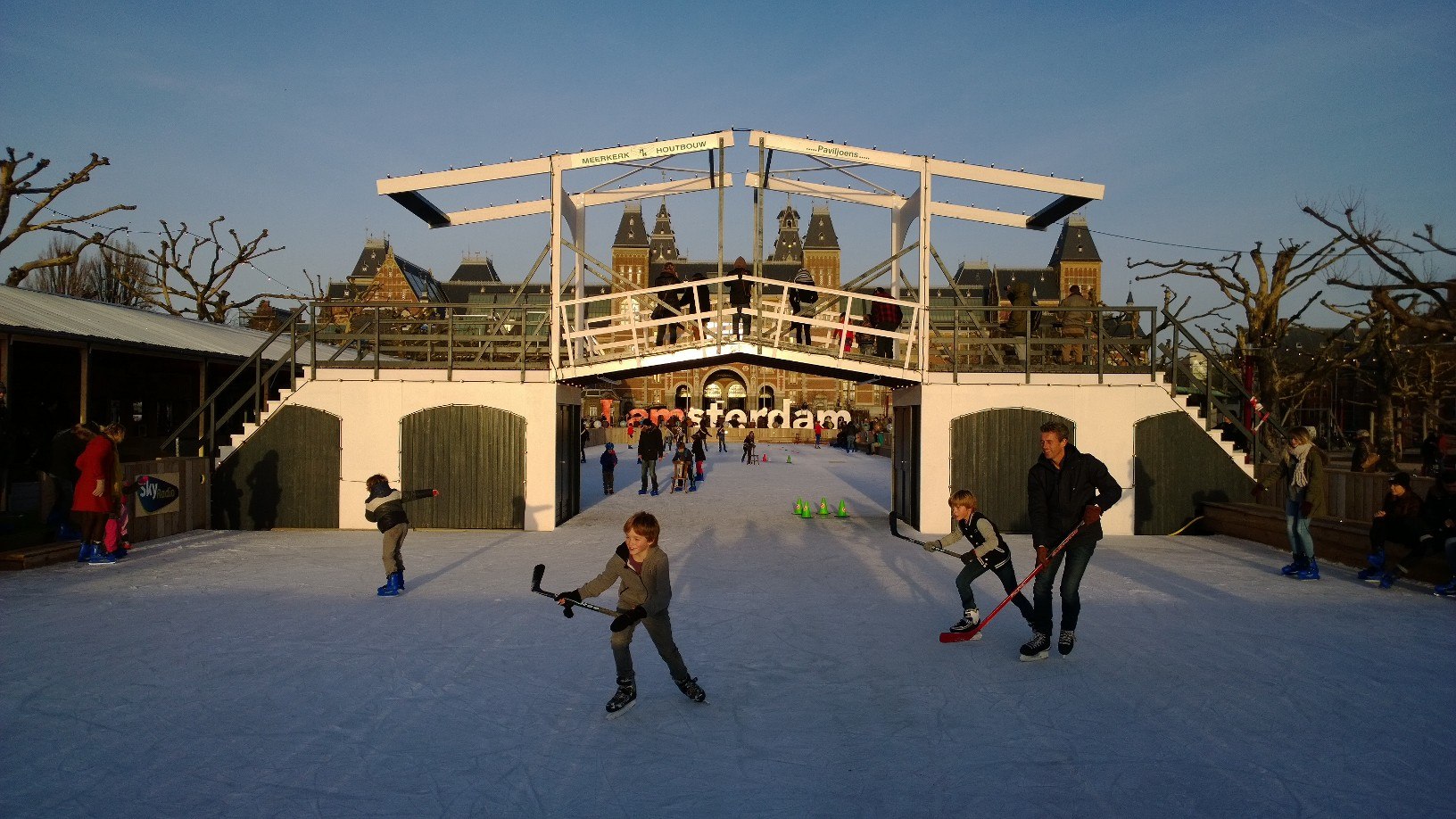 IJsbaan Museumplein Amsterdam