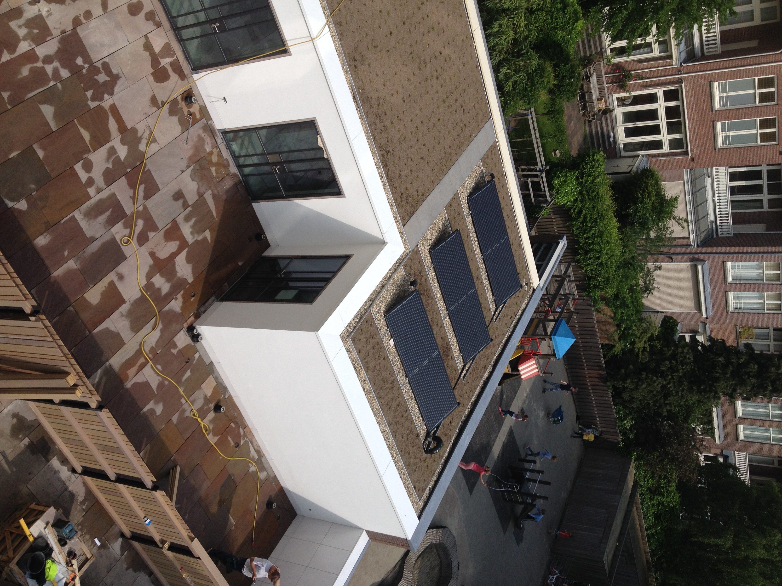 PVT panelen in de Banstraat