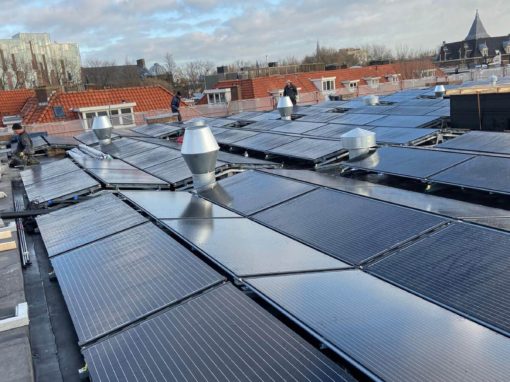 PVT warmtepomp panelen voor Cruquiusschool Haarlem